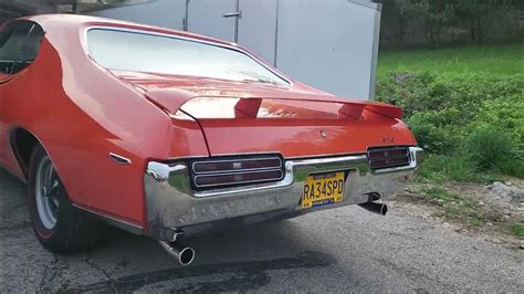 Ride And Sound Of A 1969 Gto Judge Youtube