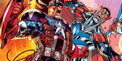 Both Captain Americas Get 90s Costumes They Deserve In New Marvel Art