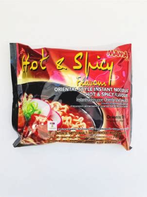 Mama Instant Noodles Hot Spicy Fl X X G Best F R Eurasiafood