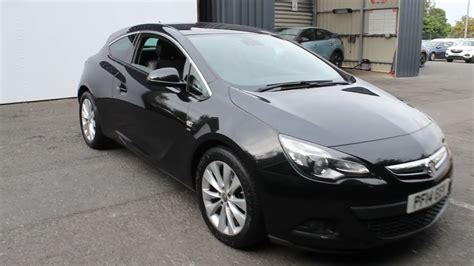 Vauxhall Astra GTC 1 4T 16V 140 SRi 3dr Auto Black PF14EEV YouTube