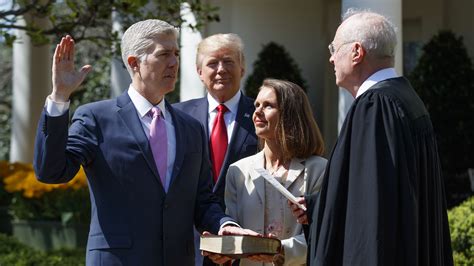 Gorsuch takes oath as Supreme Court Justice