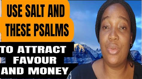 Spiritual Powers Of Salt How To Use Salt To Attract Favour And Money Youtube