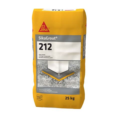 SikaGrout 212 Pourable Cementitious Grout 25kg 446312 PlaceMakers NZ