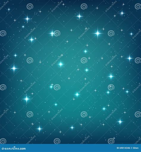 Glittering Stars On Dark Background Stock Photography | CartoonDealer ...