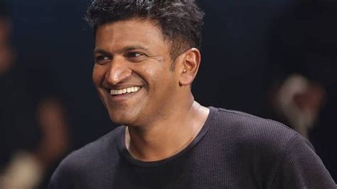 Smiley Puneeth Rajkumar Is Wearing Black Dress Puneeth Rajkumar, HD ...