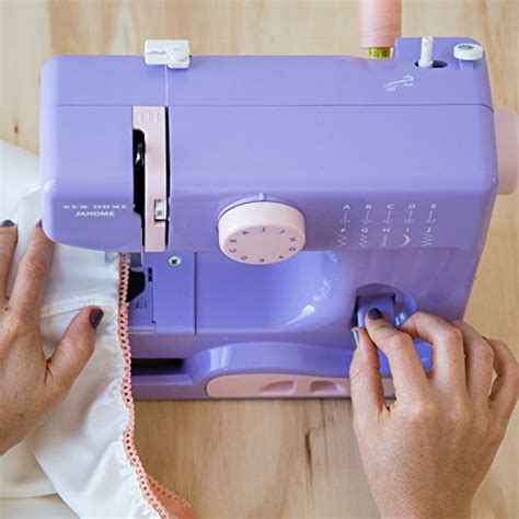 Janome Lady Lilac Basic Easy To Use 10 Stitch Portable Compact