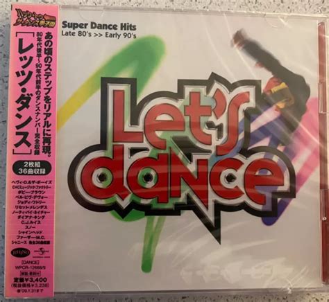 LET S DANCE SUPER Dance Hits Late 80 S Early 90s 2CD JAPAN OBI