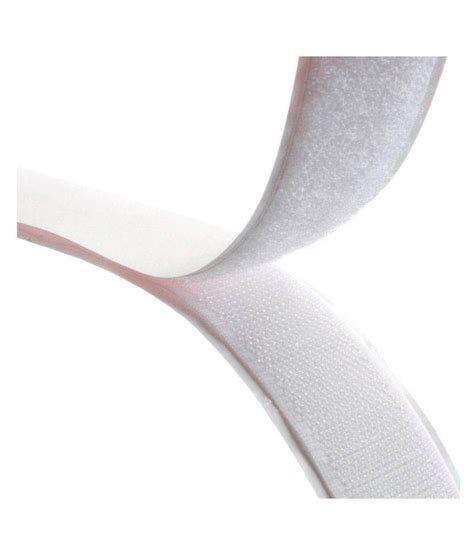 Vardhman White Adhesive Velcro Tape 25 Mts Pack Buy Online At Best