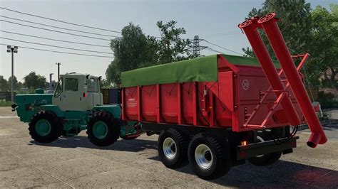 SARMAT 14 TRAILER LOADER V1 0 FS19 Mod FS19 Net