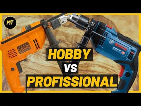 FURADEIRA HOBBY VS FURADEIRA PROFISSIONAL Qual é a Diferença entre