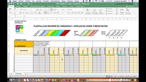 Nuevas Plantillas De Revisi N De Tareas Y Actividades Actualizada