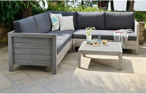 Buy The Lodge Garden Sofa Set Made From Solid Wood And Get The Ultimate