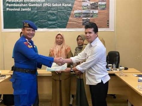 Personel Ditpolairud Polda Jambi Raih Penghargaan Dari Brgm Bicara