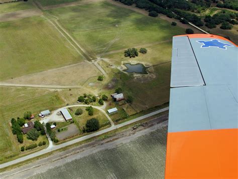 Texas Shaped Pond Catches Eye From Above Counties