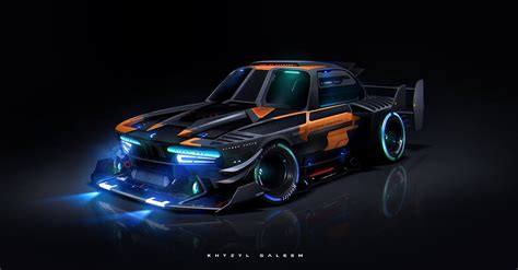 Khyzyl Saleem Artwork Car Vehicle Bmw Futuristic Simple