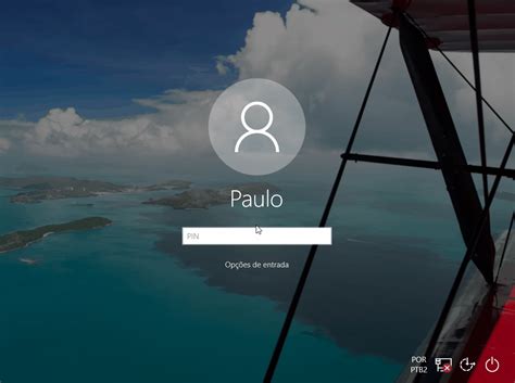 Alternar De Senha Da Conta MS Para PIN Na Tela De Bloqueio Do Windows