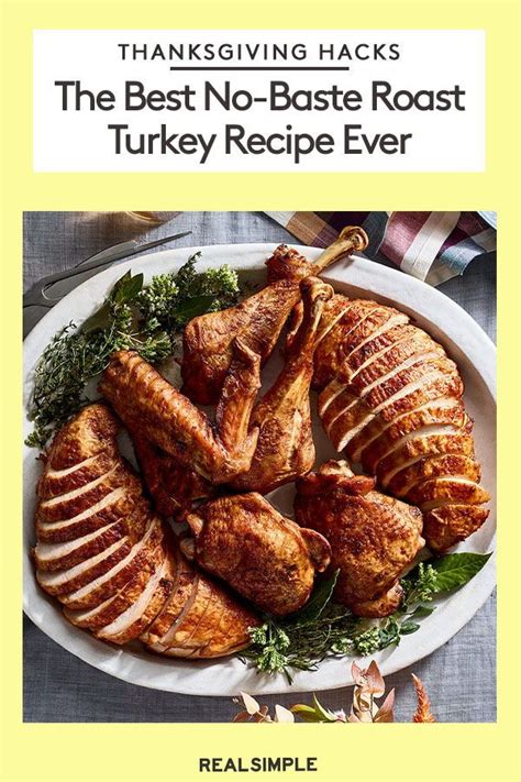 How Long To Cook A Turkey In One Easy Chart Turkey Recipes