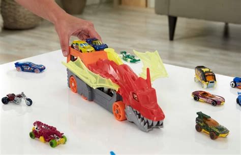 Hot Wheels Smok Transporter Wyrzutnia Dragon Gtk Oficjalne Archiwum Allegro