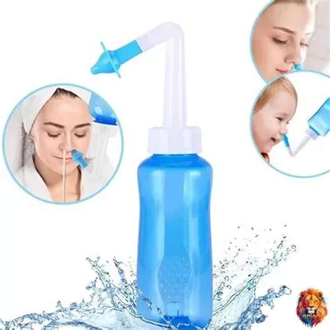 Higienizador Nasal Lavador De Nariz Limpeza Eficiente Ml