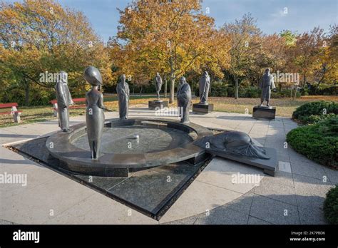 Garden Of Philosophy Statues At Gellert Hill By Nandor Wagner 1997