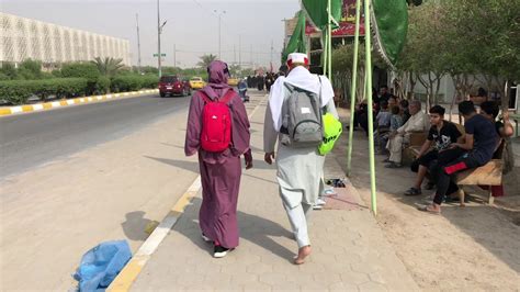 Arbaeen Walk From Najaf To Karbala Youtube