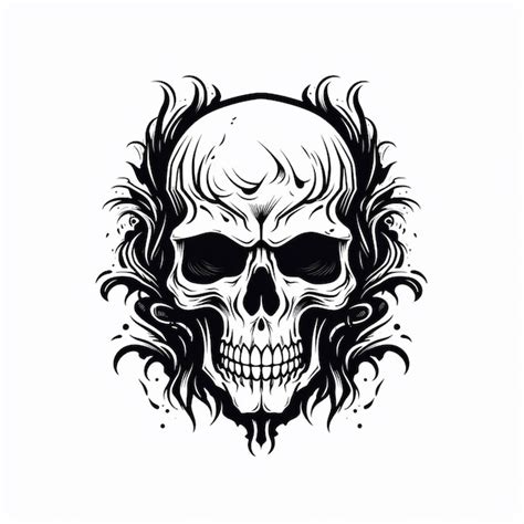 Premium Photo | Skull Tattoo Design for Men