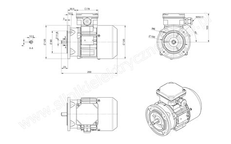 Silnik Besel SKh63 2A1 0 18kW 2760 Obr Silniki Celma Indukta Besel