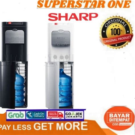 Jual Dispenser Sharp Galon Bawah Swd 72 Ehl Wh Shopee Indonesia