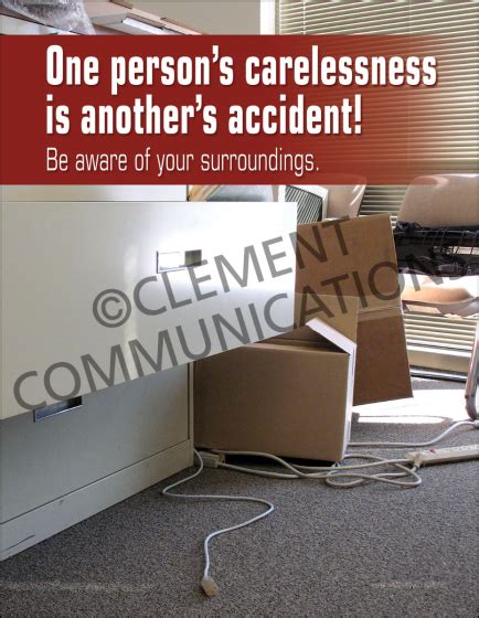 Be Aware of Your Surroundings Poster