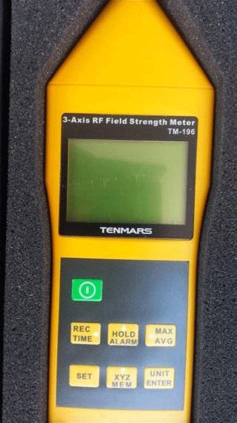 Tenmars Tm Axis Rf Field Strength Meter Rescience