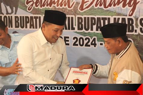 H Slamet Junaidi Pinang Rekomendasi Partai Gerindra Dan PKB Demi