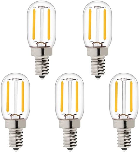 Grensk 12 Volt E12 Light Bulb T22 Low Voltage Edison Bulb 2700K 10W