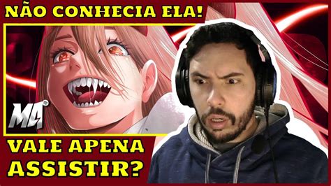 React Power A Possessa Do Sangue Do M Rkim Chainsaw Man N O