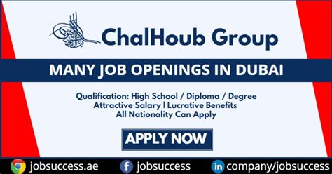 New Job Vacancies At ChalHoub Group Careers 2022 PKJobSite