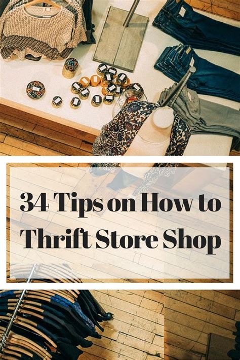 Tips On How To Thrift Store Shop Thrift Store Shopping Thrift