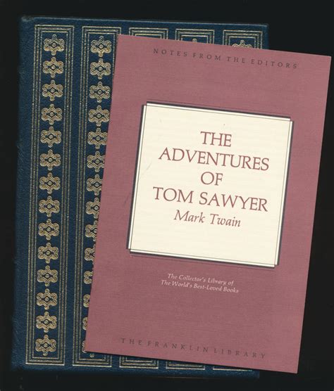 The Adventures of Tom Sawyer - Franklin Library - 1978 Limited Edition ...