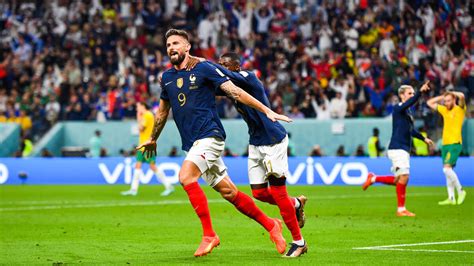 France Australia The Goals Signed Olivier Giroud And Adrien Rabiot In