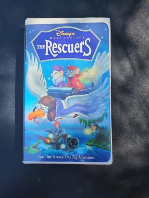 THE RESCUERS VHS 1998 Walt Disney Masterpiece Collection 14793 No