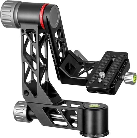 Koolehaoda Professional Gimbal Head Tripod Head Aluminum Alloy Heavy