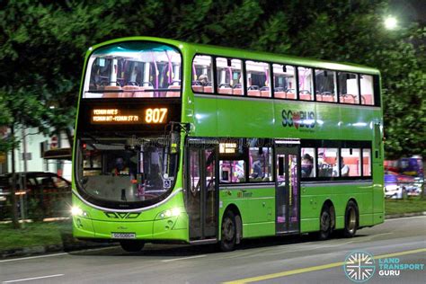 Bus 807 Sbs Transit Volvo B9tl Wright Sg5086h Land Transport Guru