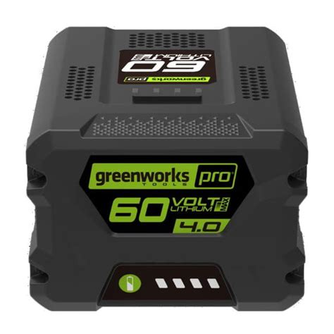 Batería de 60V 4 0Ah Greenworks PRO G60B4 Productos de Jardín