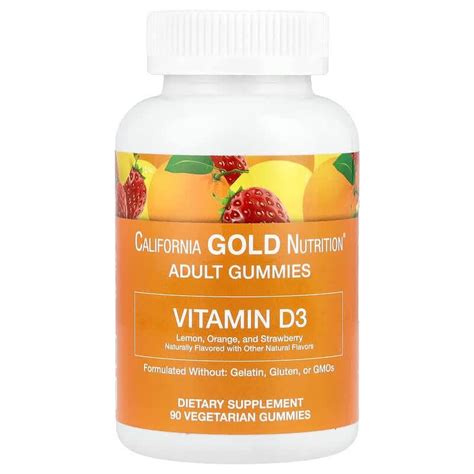 ᐉ Витамин Д3 для детей California Gold Nutrition Vitamin D3 90 ...