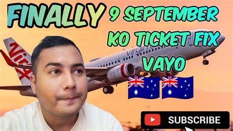 Finally Ticket Fix Vayo Travelling To Australia Australia Nepal