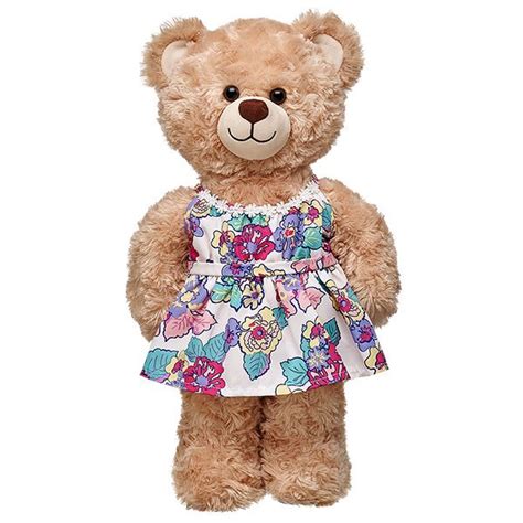 Pastel Flower Dress Build A Bear Teddy Bear Clothes Custom Teddy