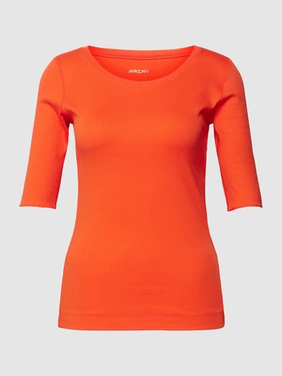 Marc Cain T Shirt Met Ronde Hals In Rood Online Kopen P C