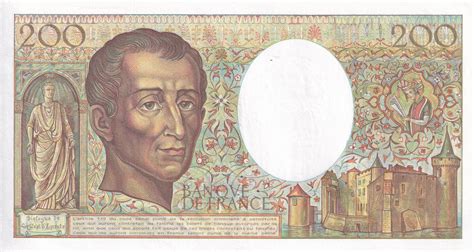 Billet France Francs Montesquieu S Rie J F