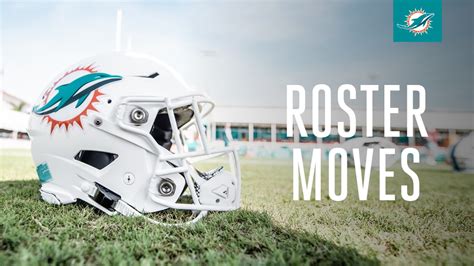 Dolphins Announce Roster Moves, Set Initial 53-Man Roster