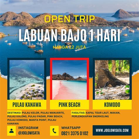 Open Trip Labuan Bajo Hari Weekday Weekend Joglo Wisata