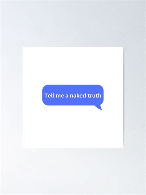 Naked Truth It Ends With Us Colleen Hoover Poster For Sale By OverSevenHeaven Redbubble