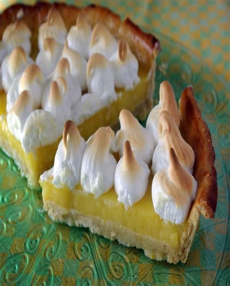 Tarte Au Citron Meringu E Pour Personnes Recettes Elle Table